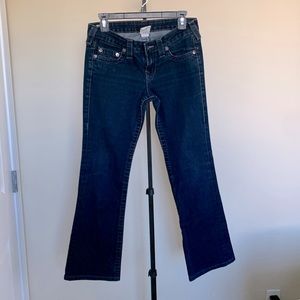 True religion dark wash jeans. Excellent condition